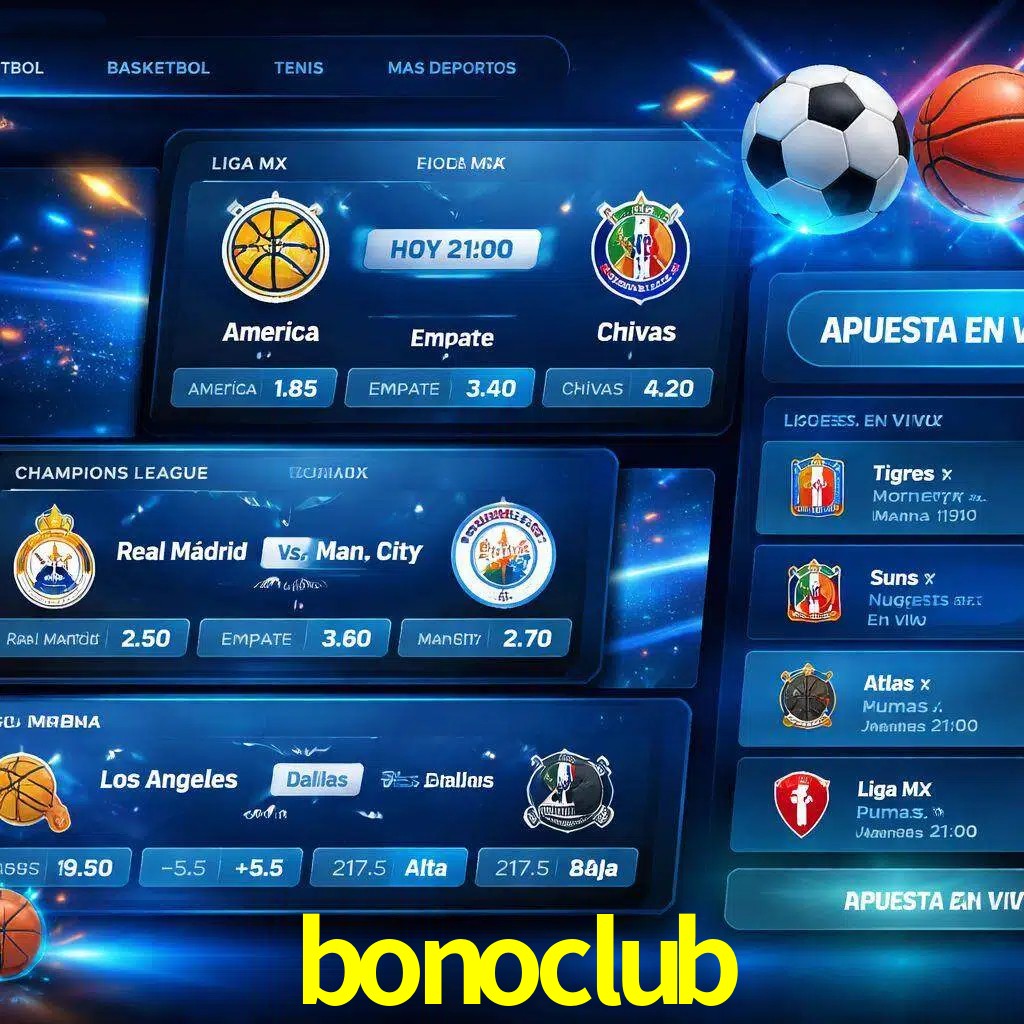 Mercados de apuestas deportivas bonoclub para jugadores en México