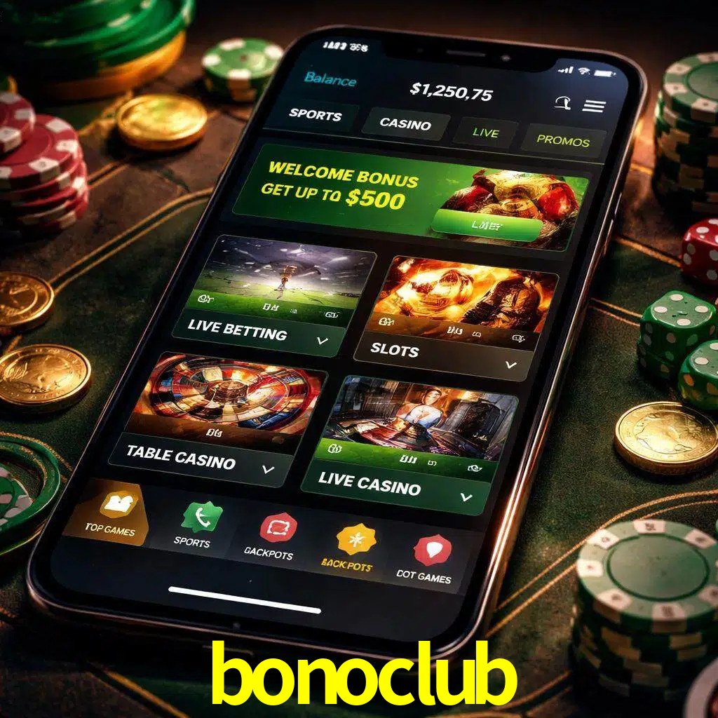 Diseño de juegos móviles bonoclub para usuarios en México