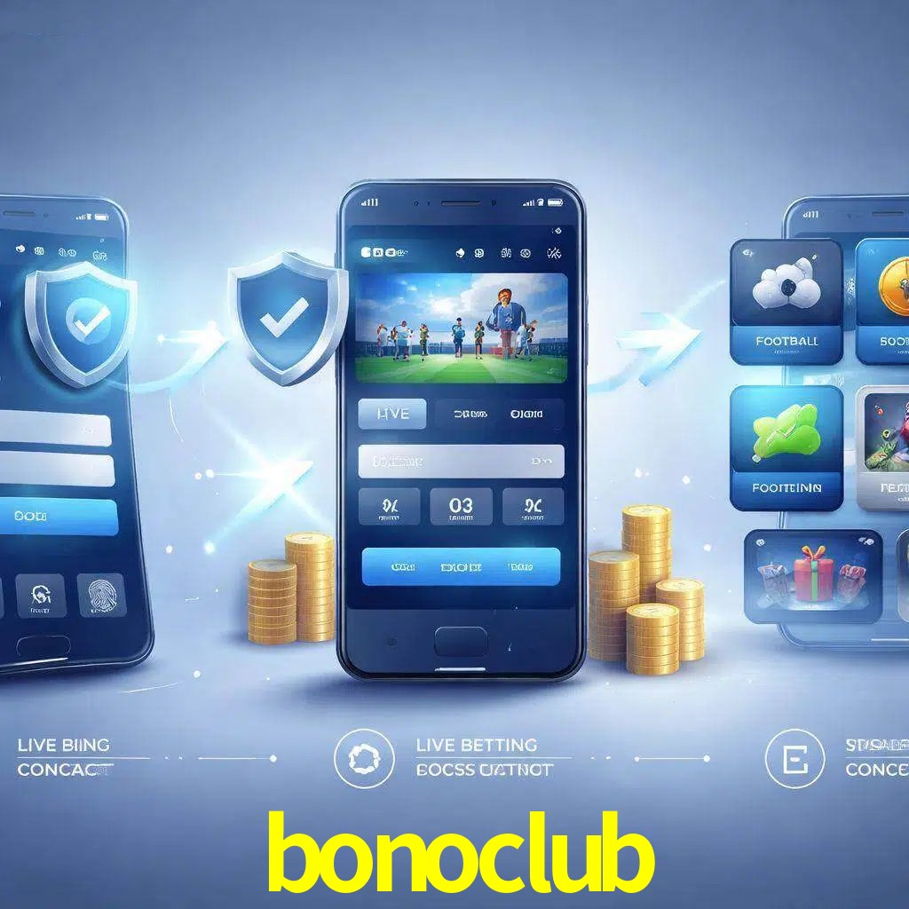 Pasos de acceso a la app bonoclub en pantalla de teléfono móvil