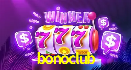 Una escena digital vívida inspirada en casino con bonoclub mostrado prominentemente, luces brillantes, fichas, cartas y acentos dorados.